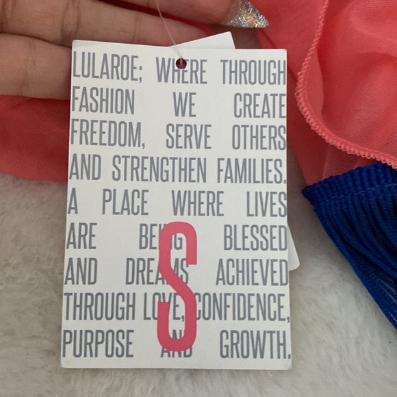 Coral and navy LLR Monroe - Picture 4 of 5